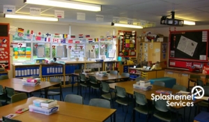 school cleaning